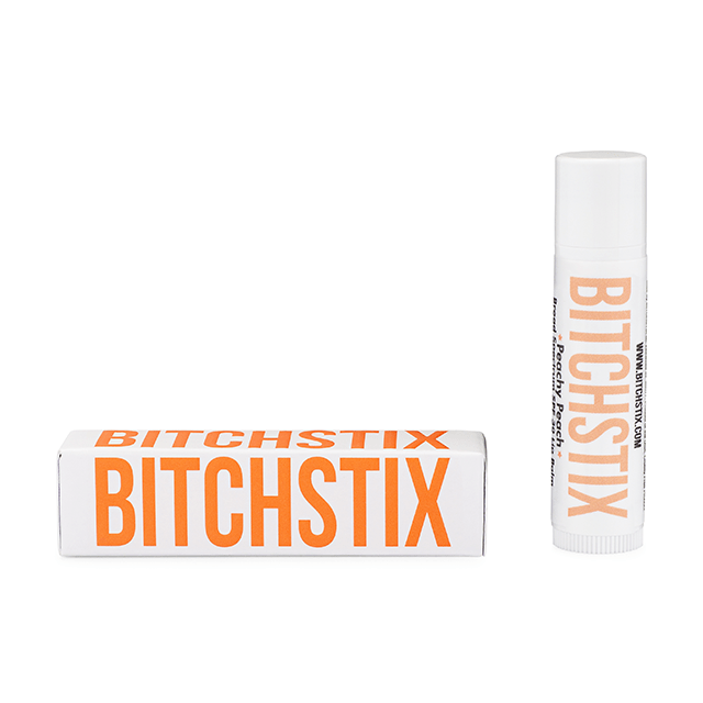 BITCHSTIX Apparel & Accessories > Clothing > Shirts & Tops Peachy Peach SPF30 Lip Balm