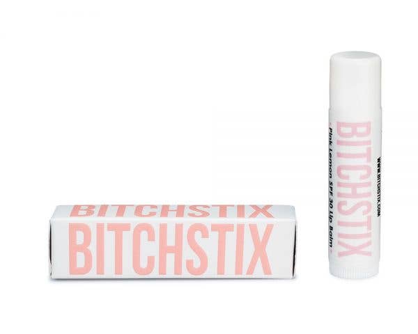 BITCHSTIX Apparel & Accessories > Clothing > Shirts & Tops Pink Lemon SPF30 Lip Balm