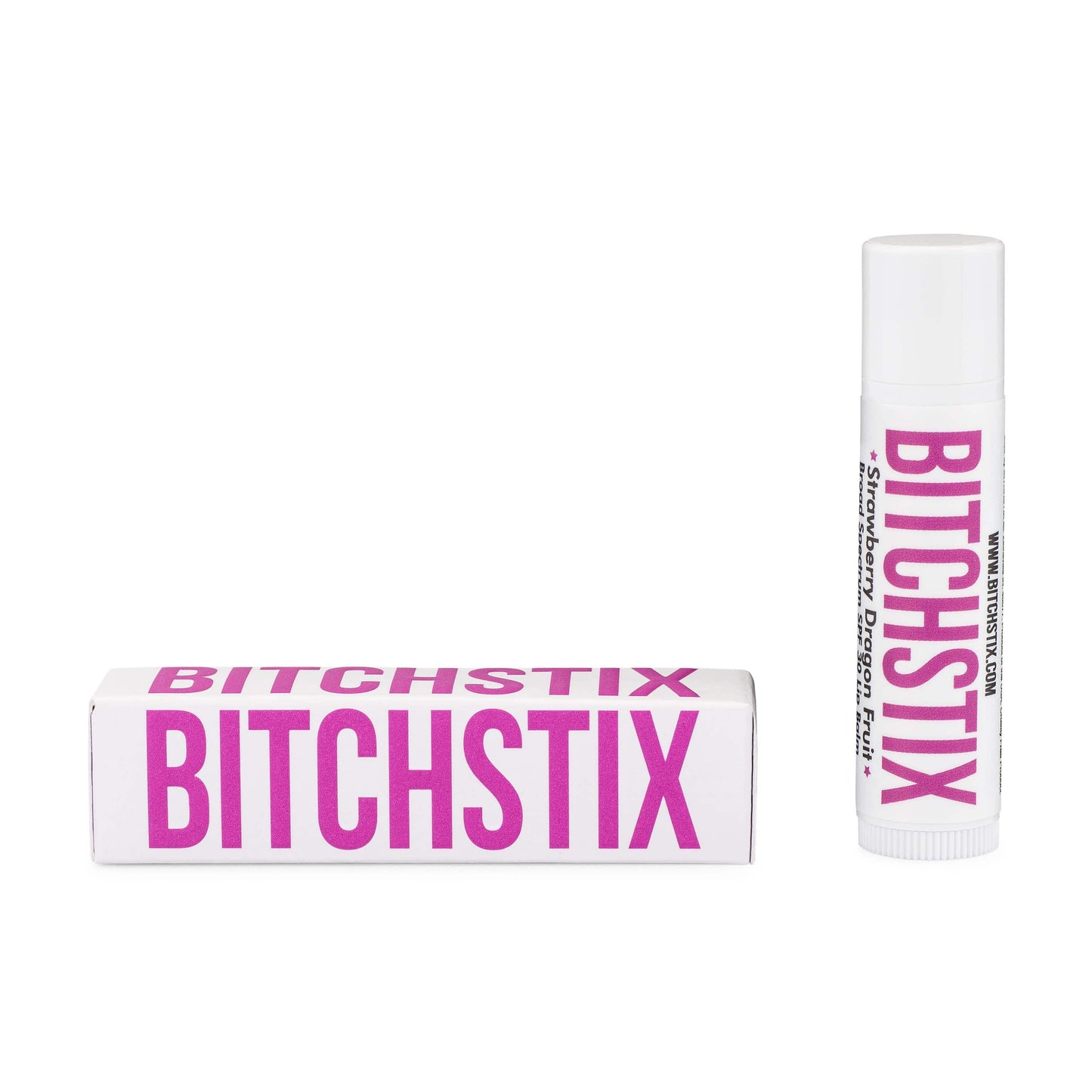 BITCHSTIX Apparel & Accessories > Clothing > Shirts & Tops Strawberry Dragonfruit SPF30 Lip Balm