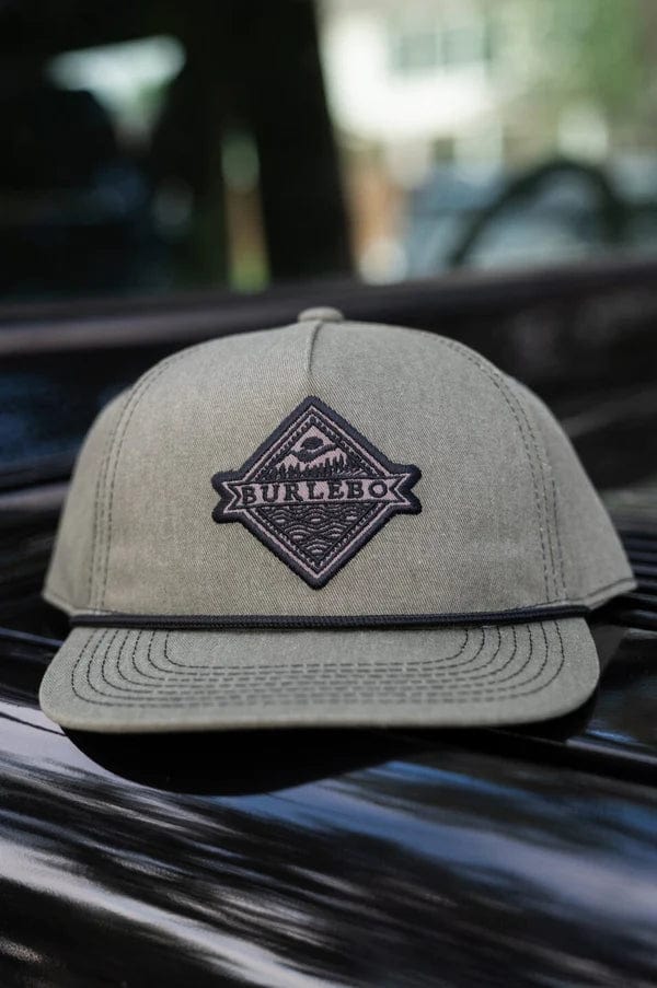 Burlebo Women - Apparel - Shirts - T-Shirts Burlebo Cap Dark Moss Signature Logo