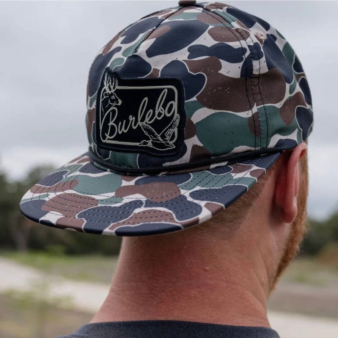 Burlebo Women - Apparel - Shirts - T-Shirts Burlebo Throwback Camo Patch Hat