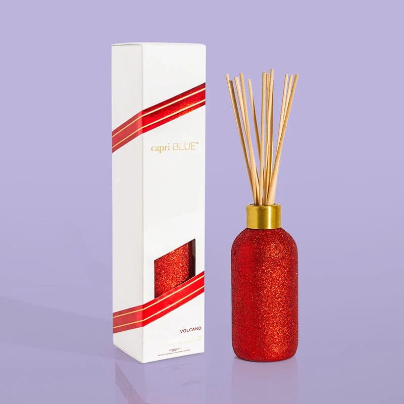 Capri Blue Red Glam Volcano Reed Diffuser