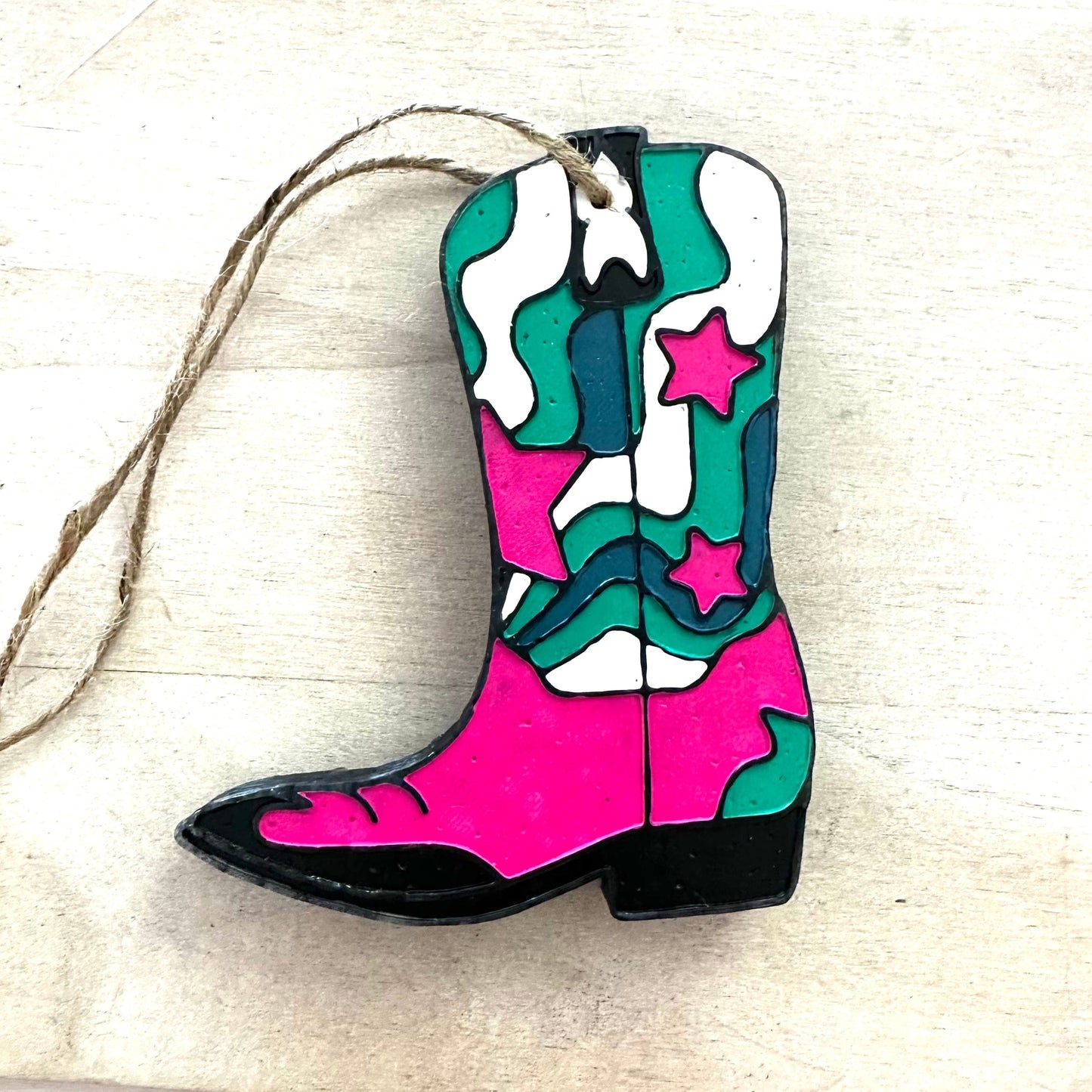 Envy Stylz Boutique Black Boot Freshie