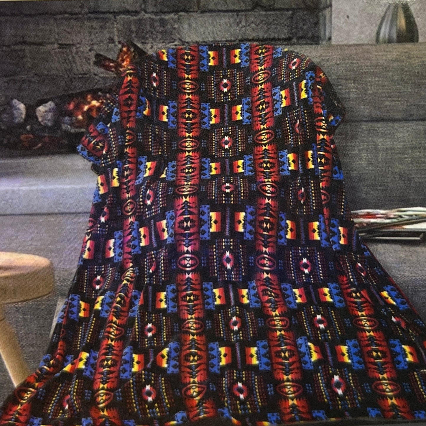 Envy Stylz Boutique Blanket Deep Black Sea Throw Blanket
