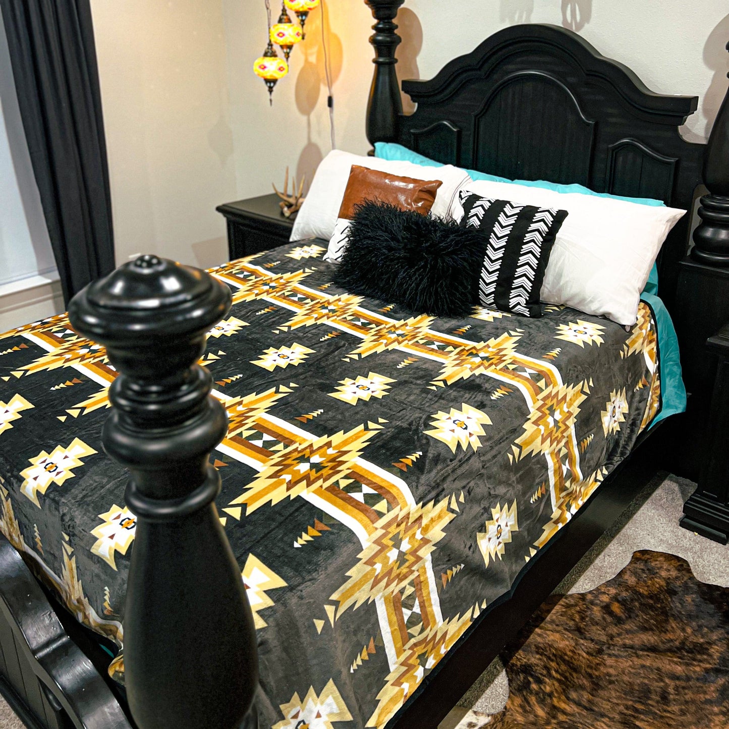 Envy Stylz Boutique Warm Aztec King Size Blanket