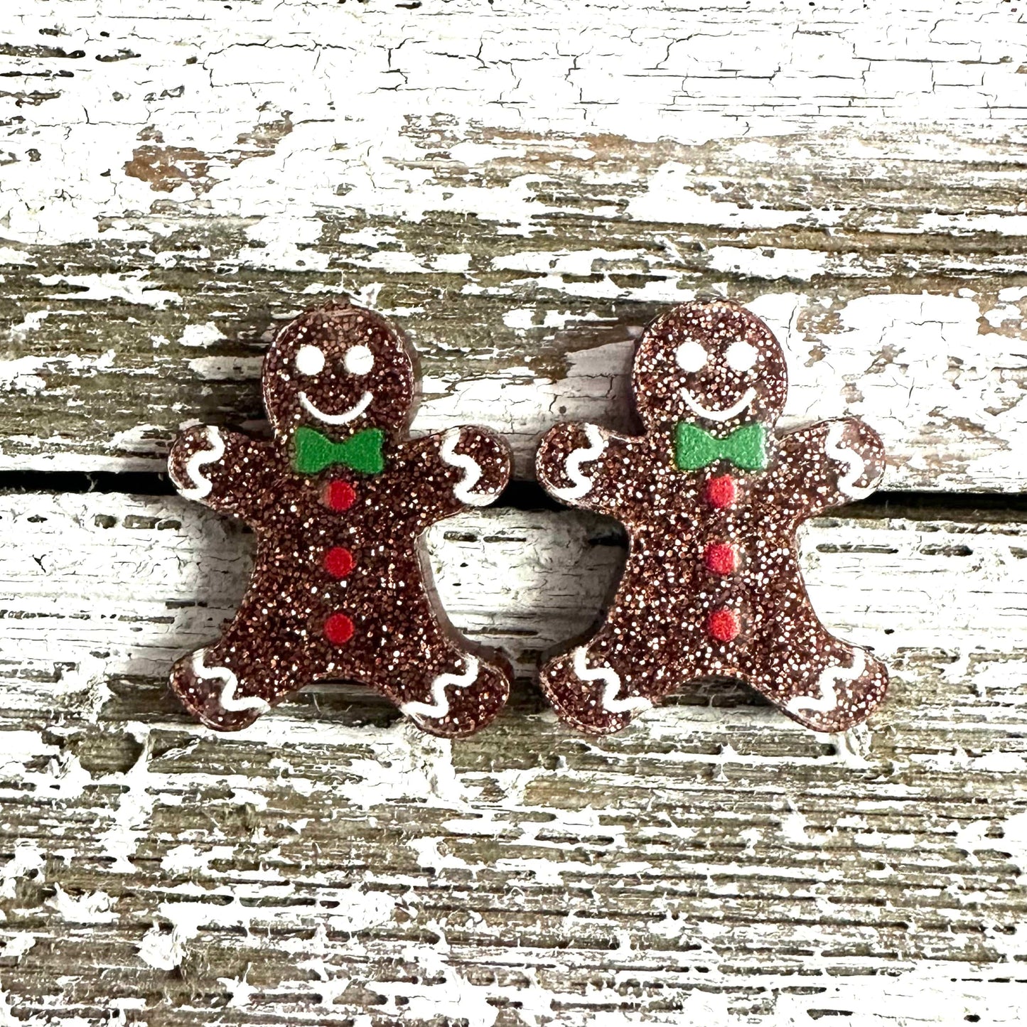 Envy Stylz Boutique Women - Accessories - Earrings Gingerbread Man Stud Earrings