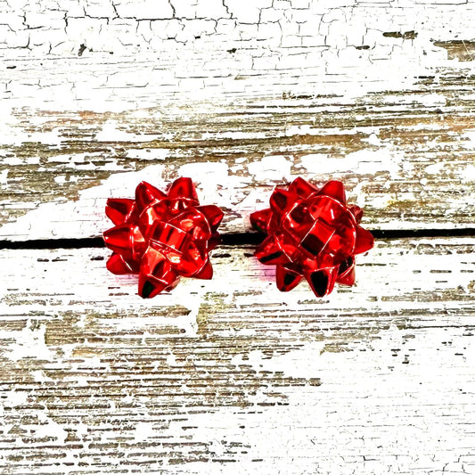 Envy Stylz Boutique Women - Accessories - Earrings Red Bow Earrings