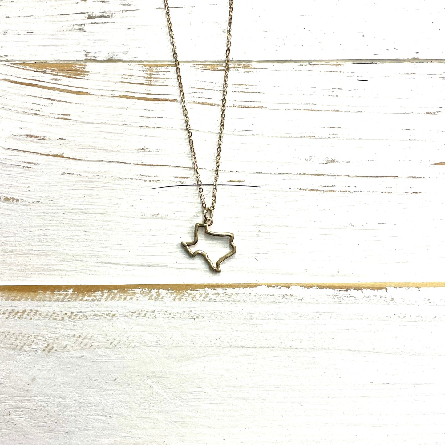 Envy Stylz Boutique Women - Accessories - Necklace Gold Texas Necklace
