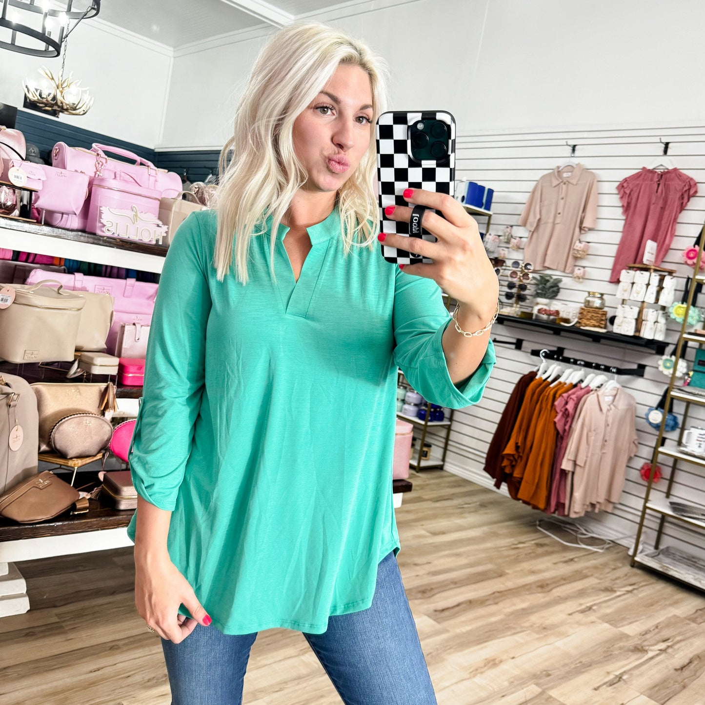 Envy Stylz Boutique Women - Apparel - Shirts - T-Shirts Emerald City Top