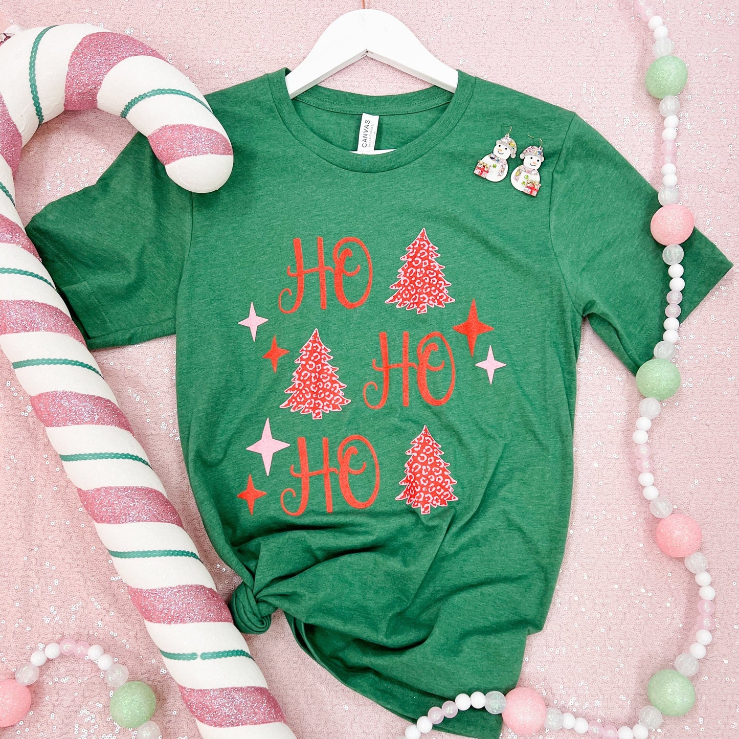 Envy Stylz Boutique Women - Apparel - Shirts - T-Shirts Ho Ho Ho Trees Soft Graphic Tee