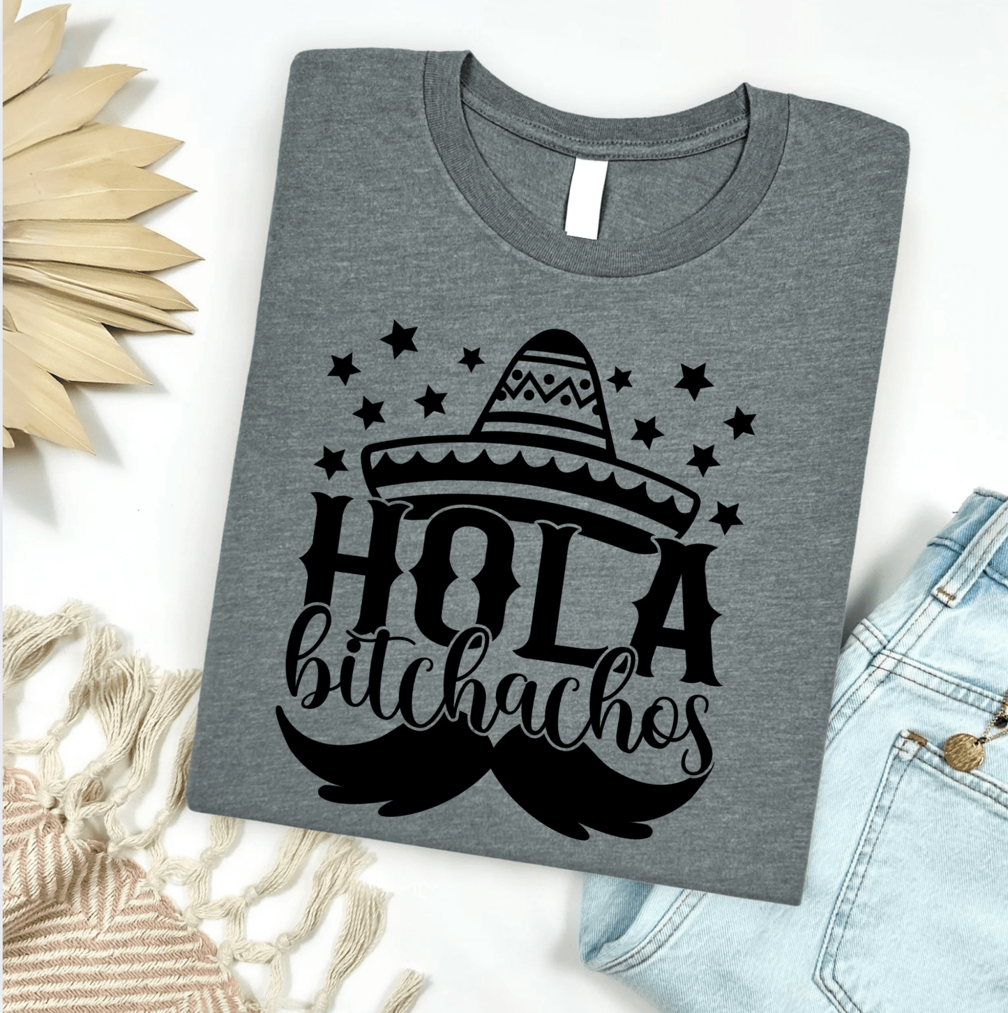 Envy Stylz Boutique Women - Apparel - Shirts - T-Shirts Hola B$%*achos Graphic Tee