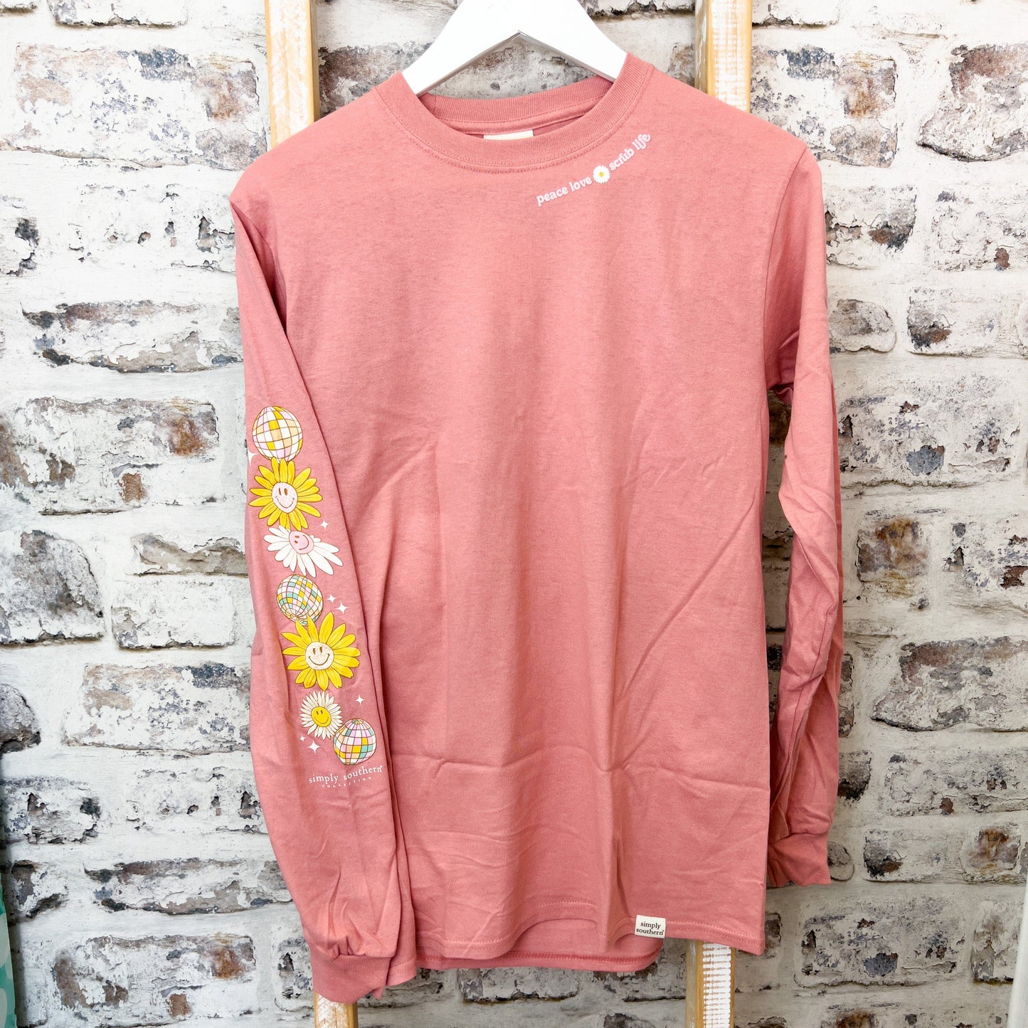 Envy Stylz Boutique Women - Apparel - Shirts - T-Shirts It's A Good Day To Save Lives #NurseLife Simply Southern Long Sleeve Soft Graphic Tee