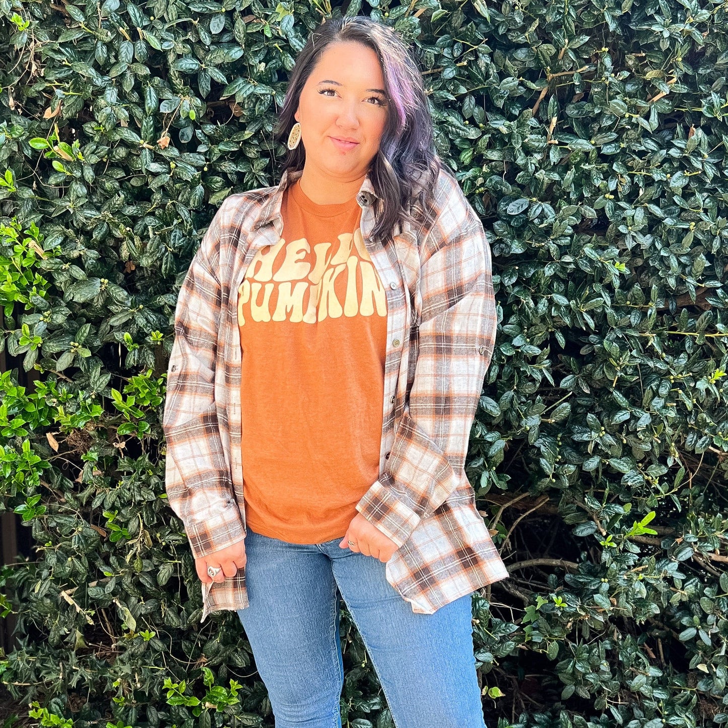 Envy Stylz Boutique Women - Apparel - Shirts - T-Shirts The Heidi Flannel