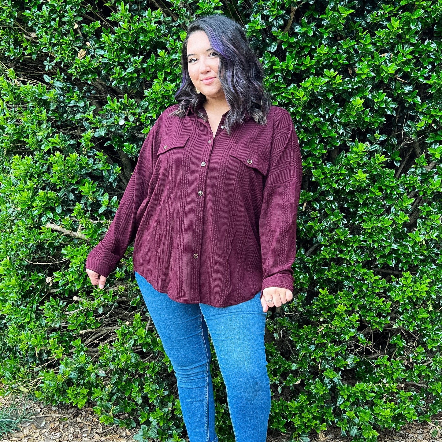 Envy Stylz Boutique Women - Apparel - Shirts - T-Shirts The Meg Shacket