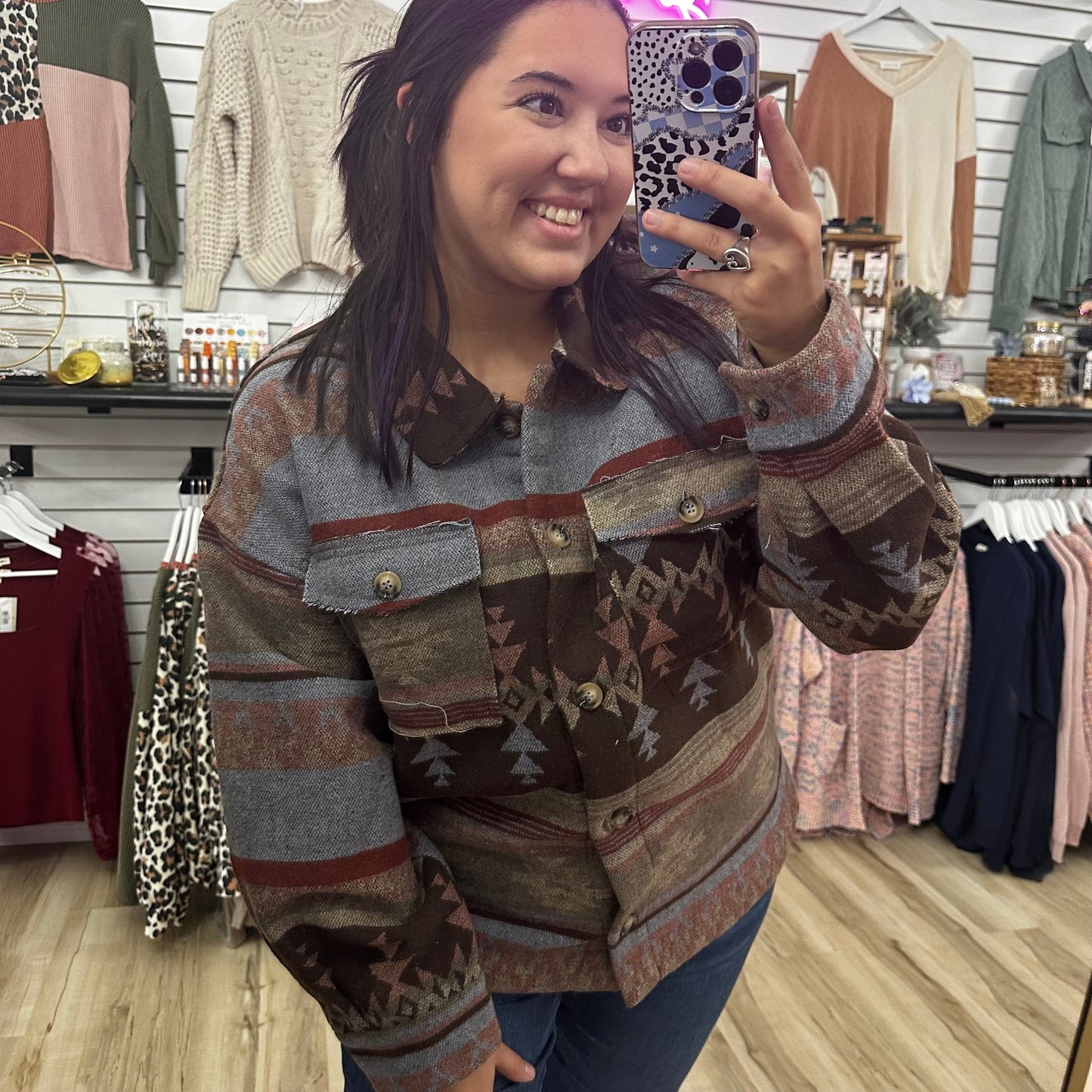 Envy Stylz Boutique Women - Apparel - Shirts - T-Shirts The Rhett Shacket