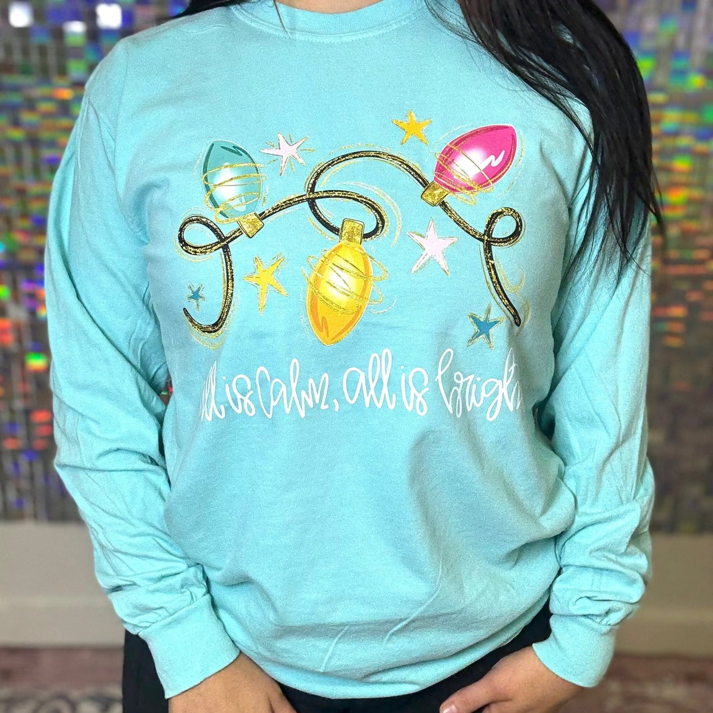 FestiviTees Women - Apparel - Shirts - T-Shirts All Is Calm Graphic Tee