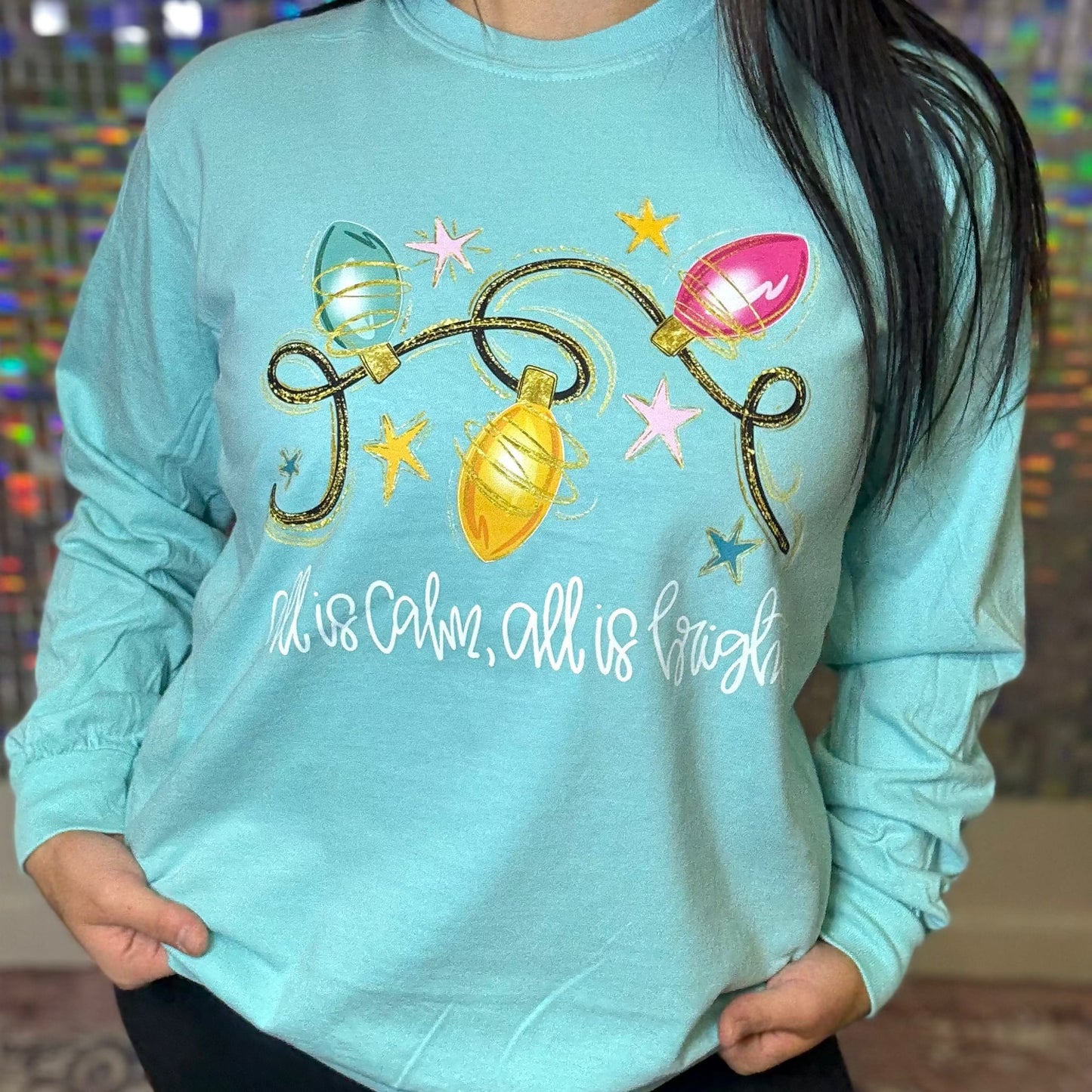 FestiviTees Women - Apparel - Shirts - T-Shirts All Is Calm Graphic Tee