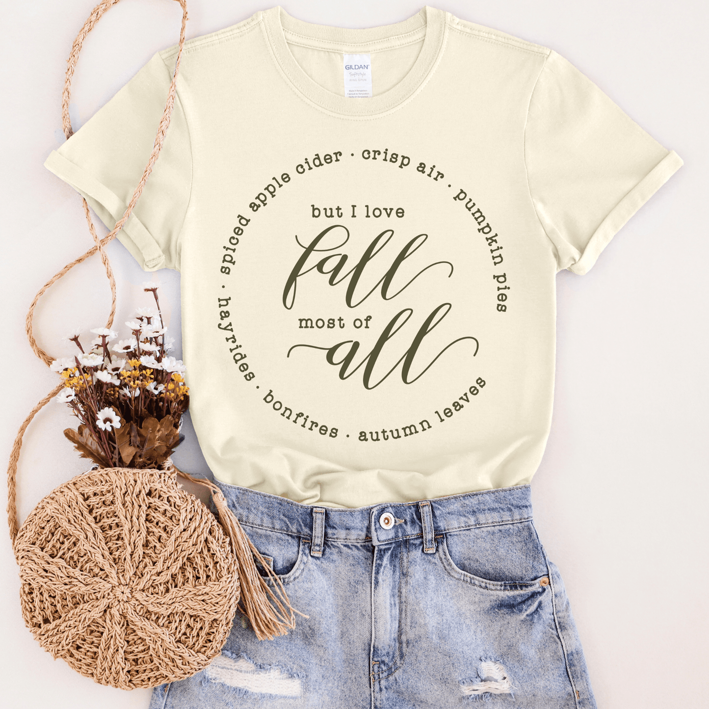 FestiviTees Women - Apparel - Shirts - T-Shirts Fall most of All Graphic Tee