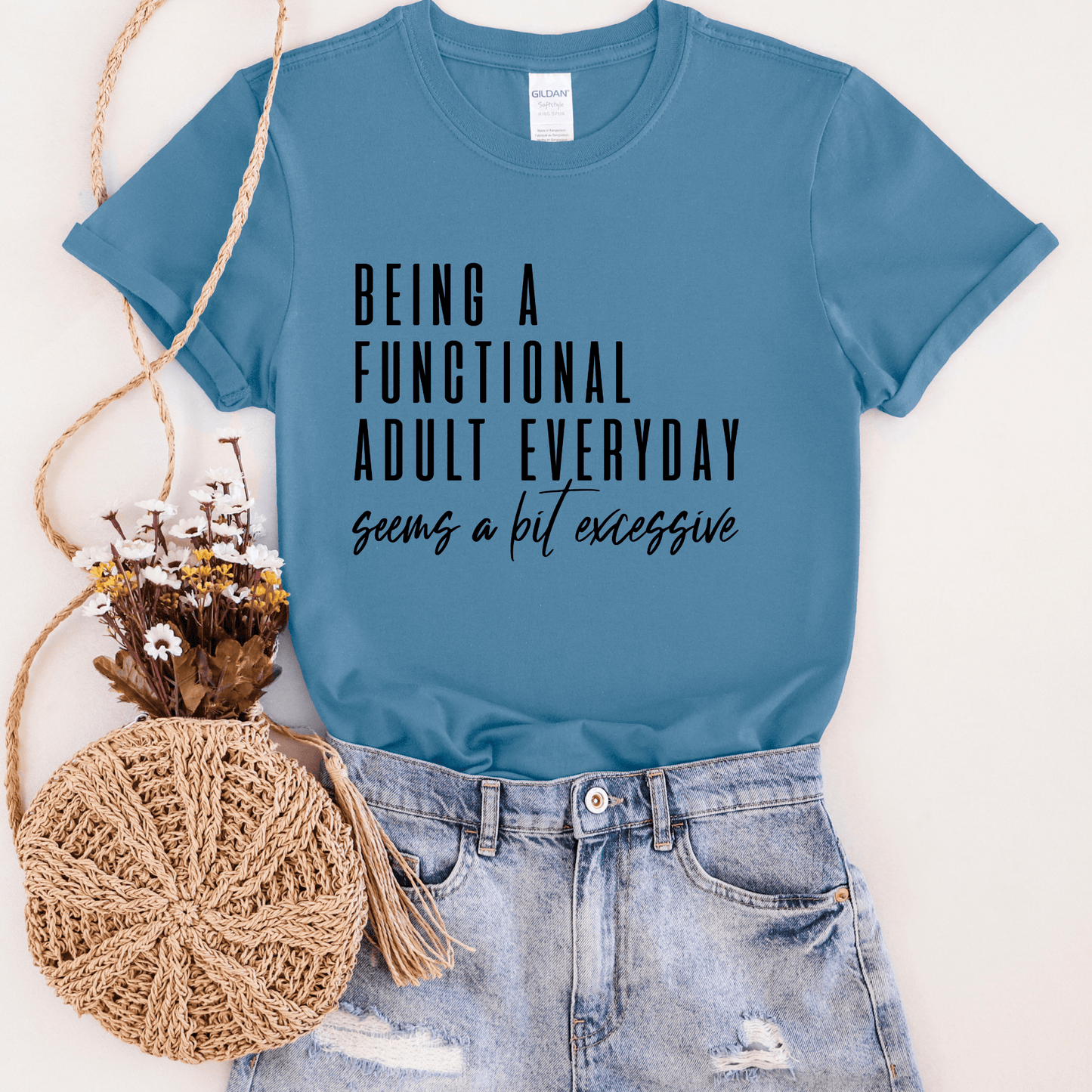 FestiviTees Women - Apparel - Shirts - T-Shirts Functional Adult Graphic Tee