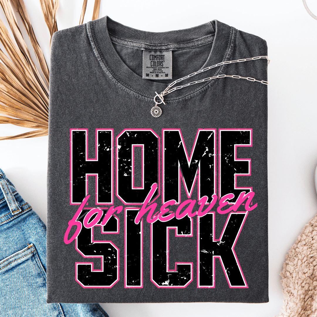 FestiviTees Women - Apparel - Shirts - T-Shirts Homesick For Heaven Graphic Tee
