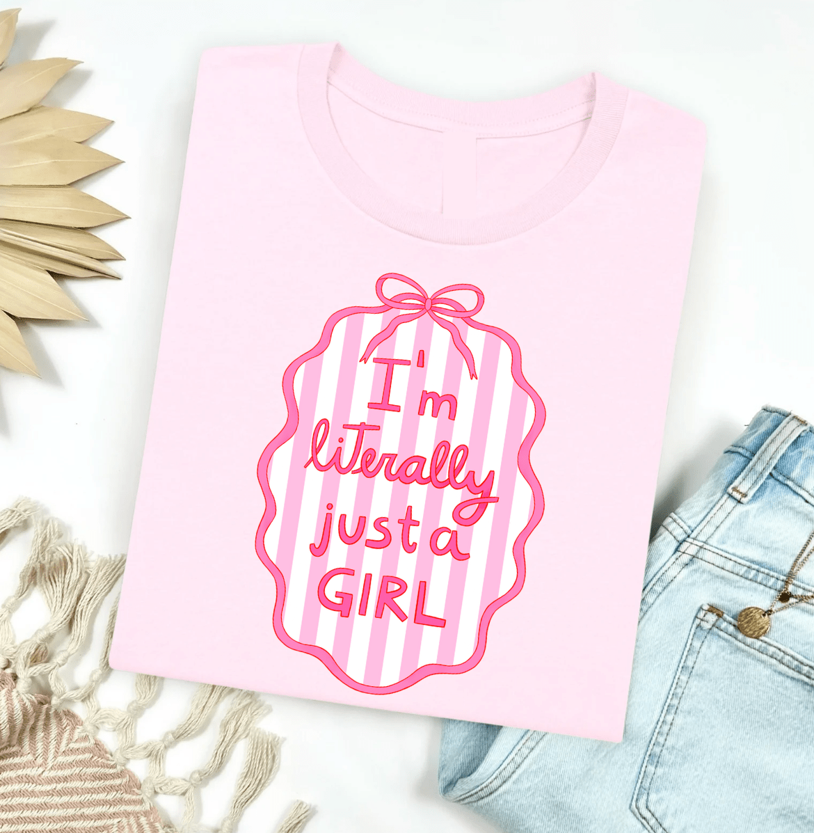 FestiviTees Women - Apparel - Shirts - T-Shirts Just a Girl Graphic Tee