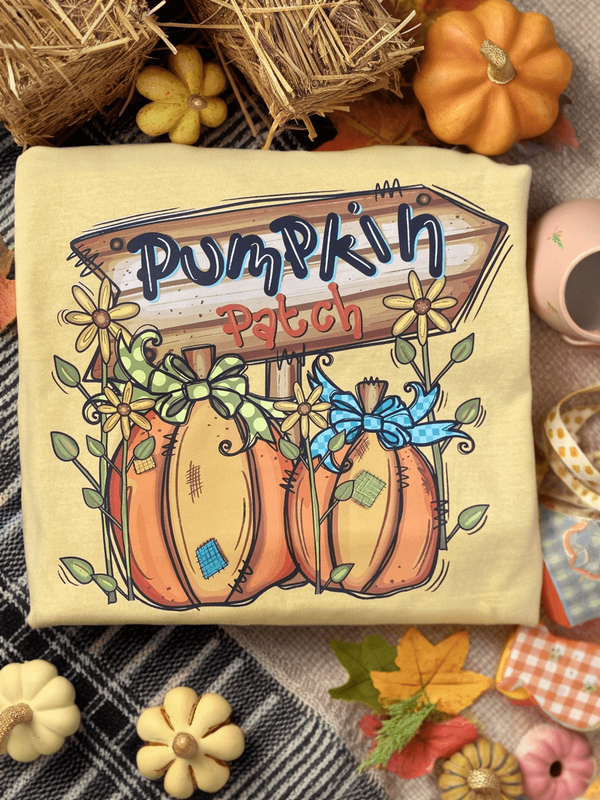 FestiviTees Women - Apparel - Shirts - T-Shirts Pumpkin Patch Graphic Tee