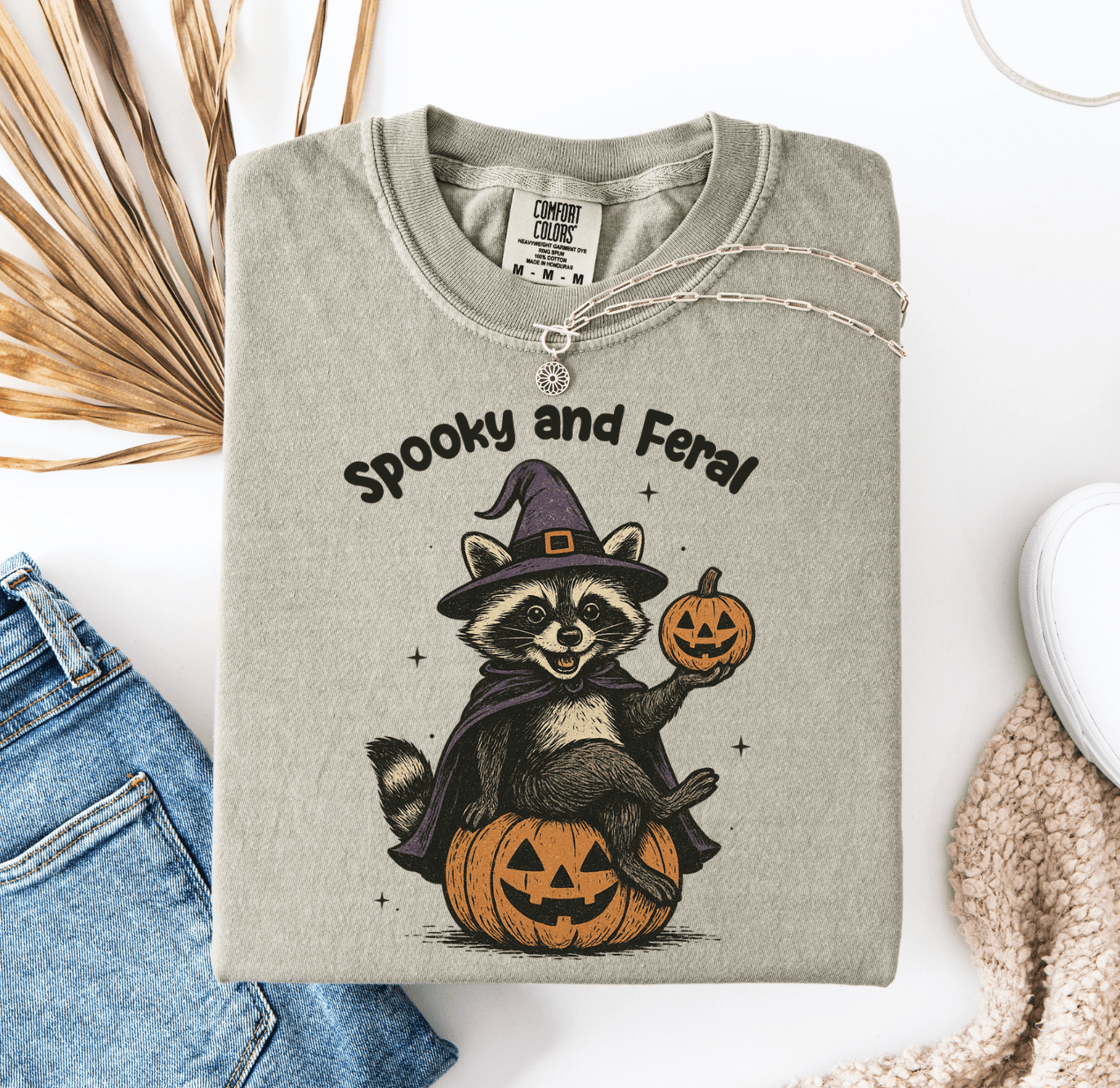 FestiviTees Women - Apparel - Shirts - T-Shirts Spooky and Feral Graphic Tee
