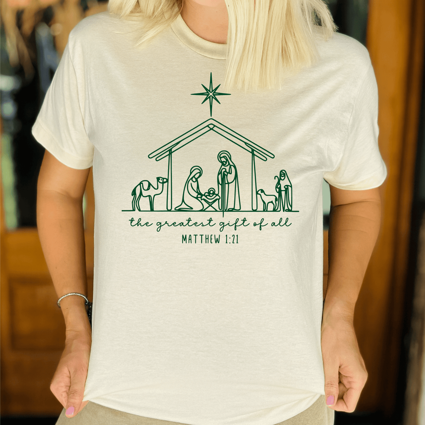 FestiviTees Women - Apparel - Shirts - T-Shirts The Greatest Gift Of All Tee/Sweatshirt