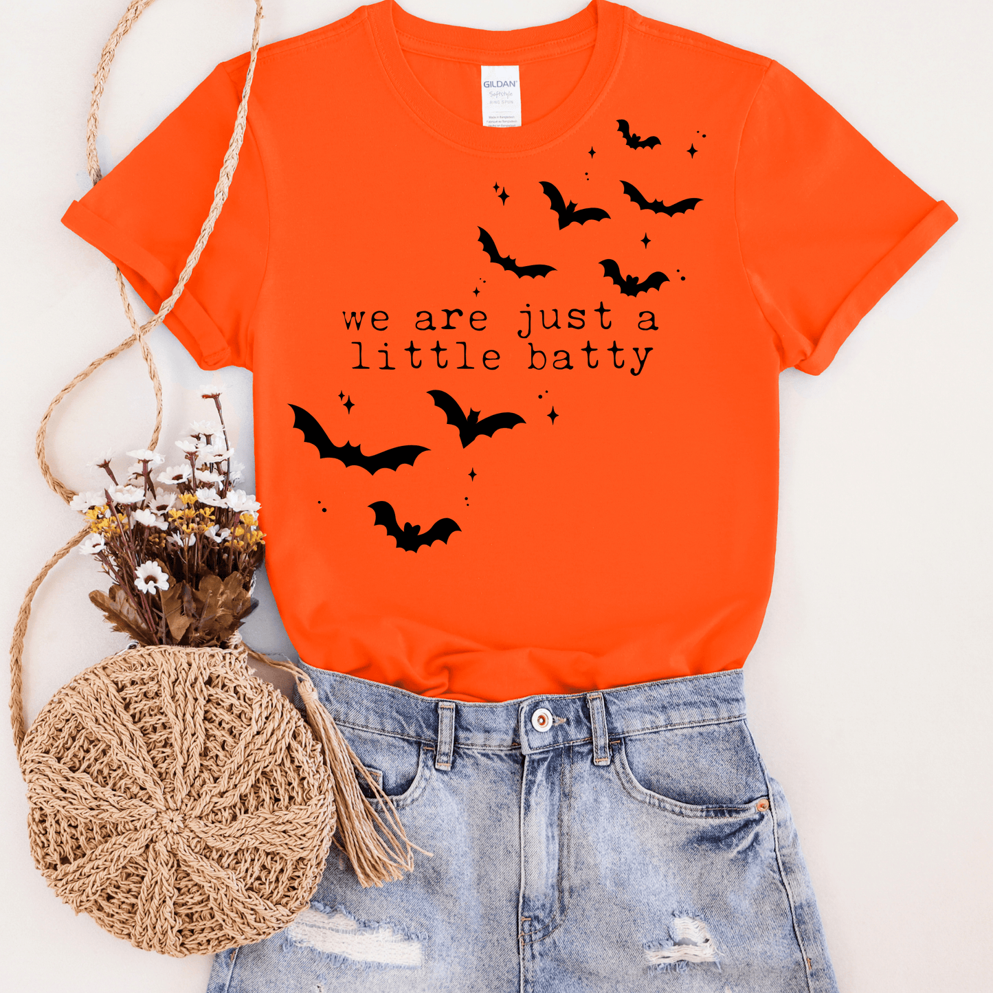 FestiviTees Women - Apparel - Shirts - T-Shirts We are all a little Batty Graphic Tee