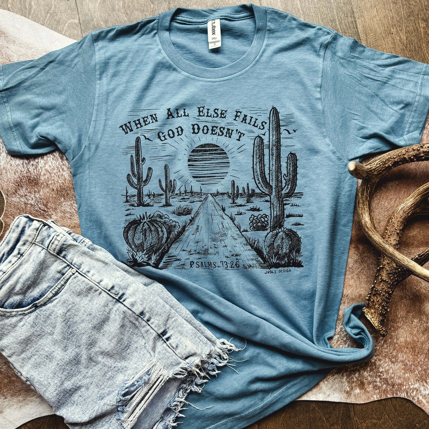 FestiviTees Women - Apparel - Shirts - T-Shirts When All Else Fails, God Doesn't Graphic Tee