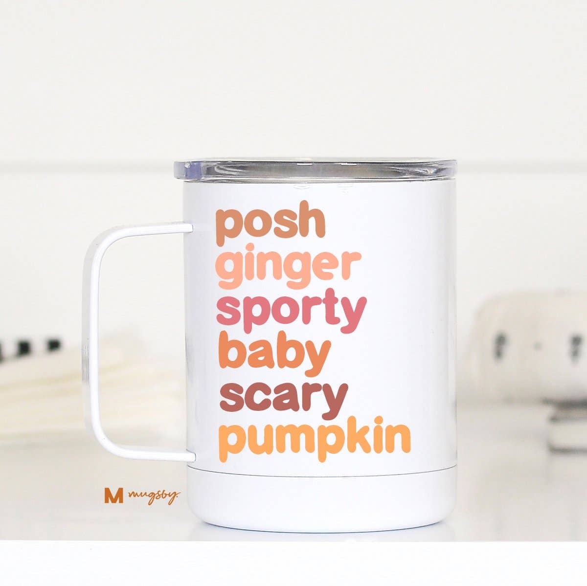 Pumpkin Spice Girl Fall Travel Cup With Handle – Envy Stylz Boutique