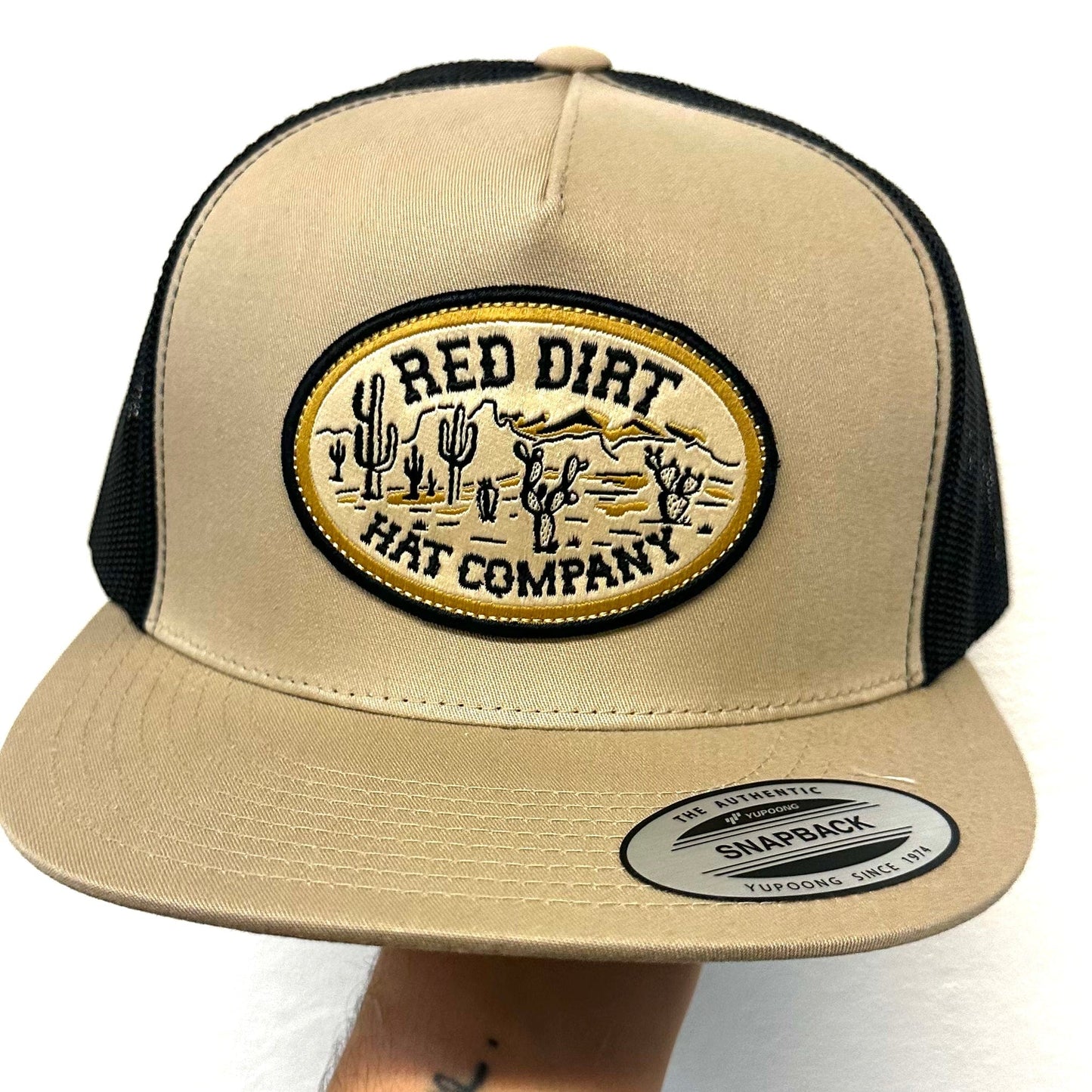 Red Dirt Hat Co. Mens Red Dirt Hat Co. Tan & Black Desert Hat