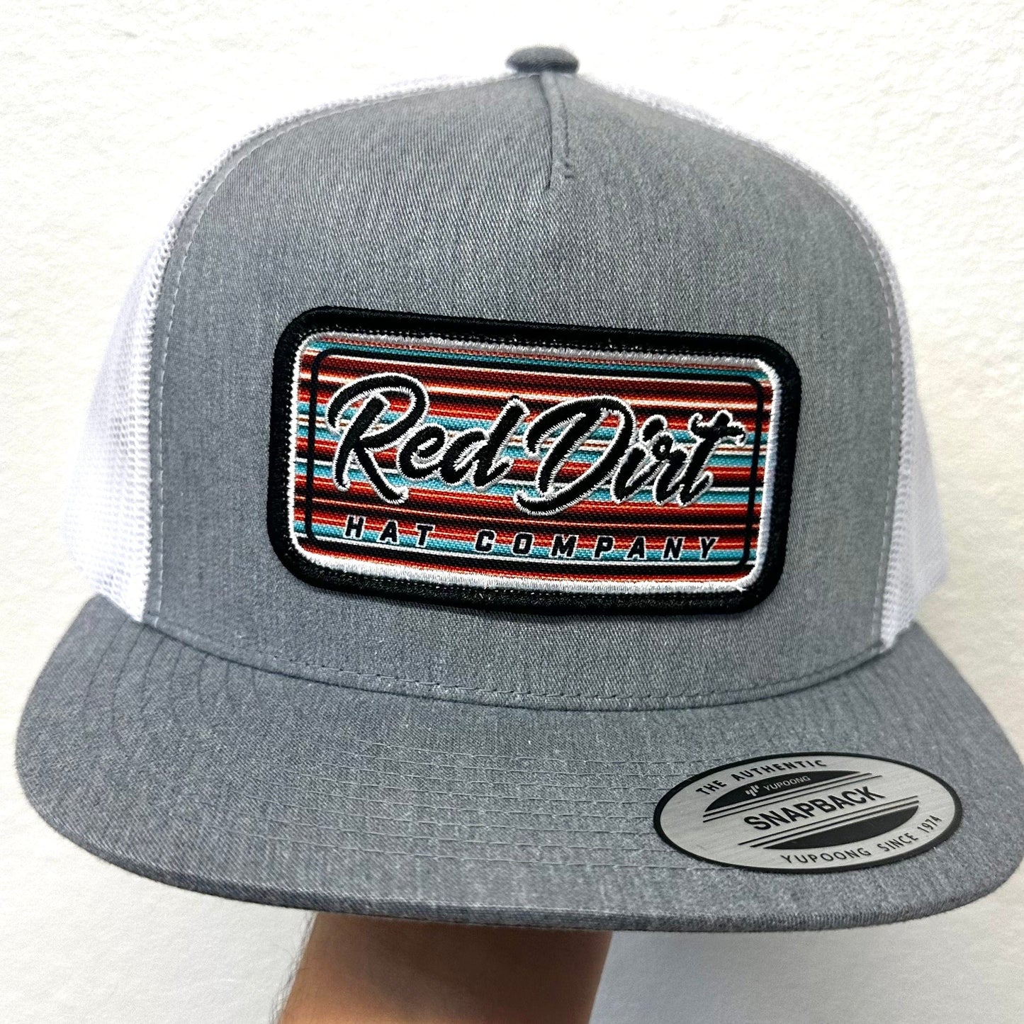 Red Dirt Hat Co. Mens Red Dirt Serape Logo Hat