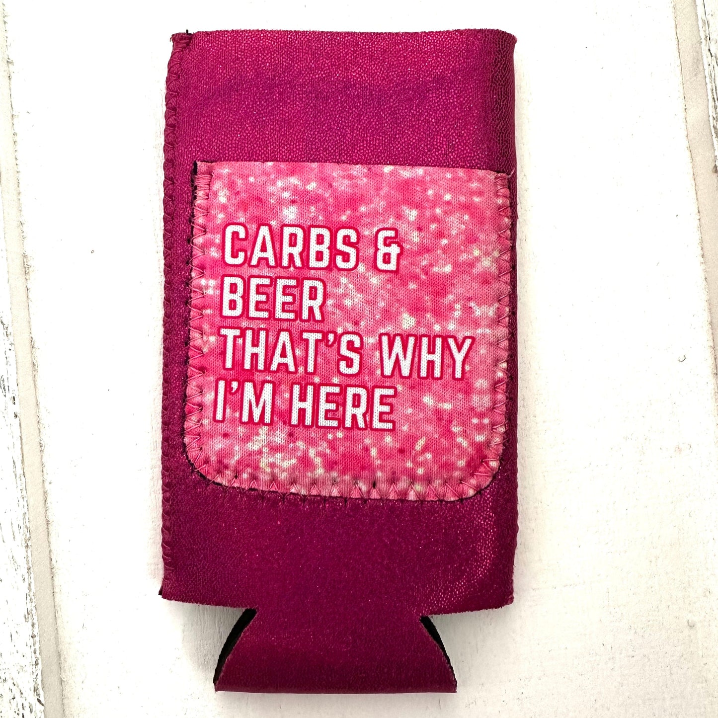 Sip Hip Hooray Coolie - Can - Drink Can Cooler- Carbs & Beer