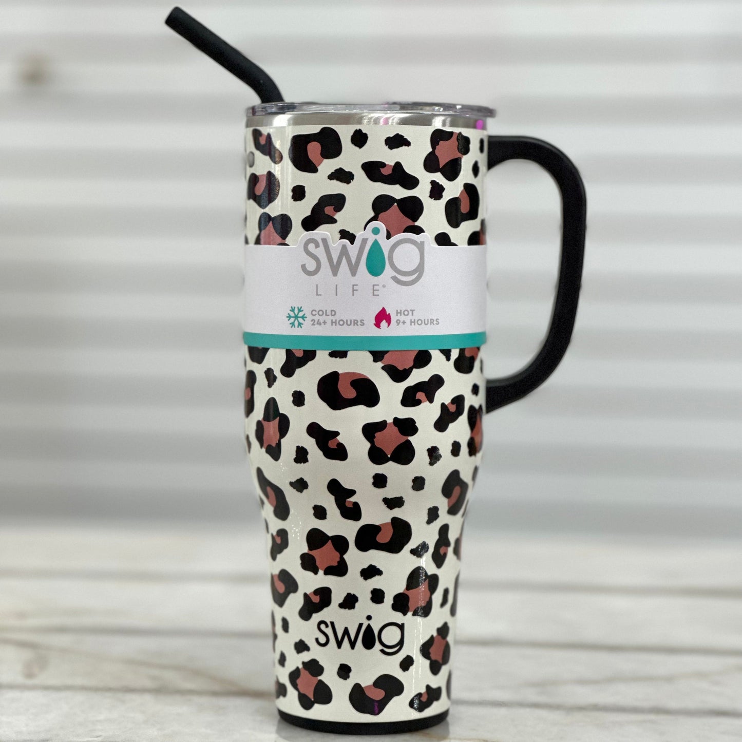 Swig Tumbler Luxy Leopard Mega Mug (40oz)