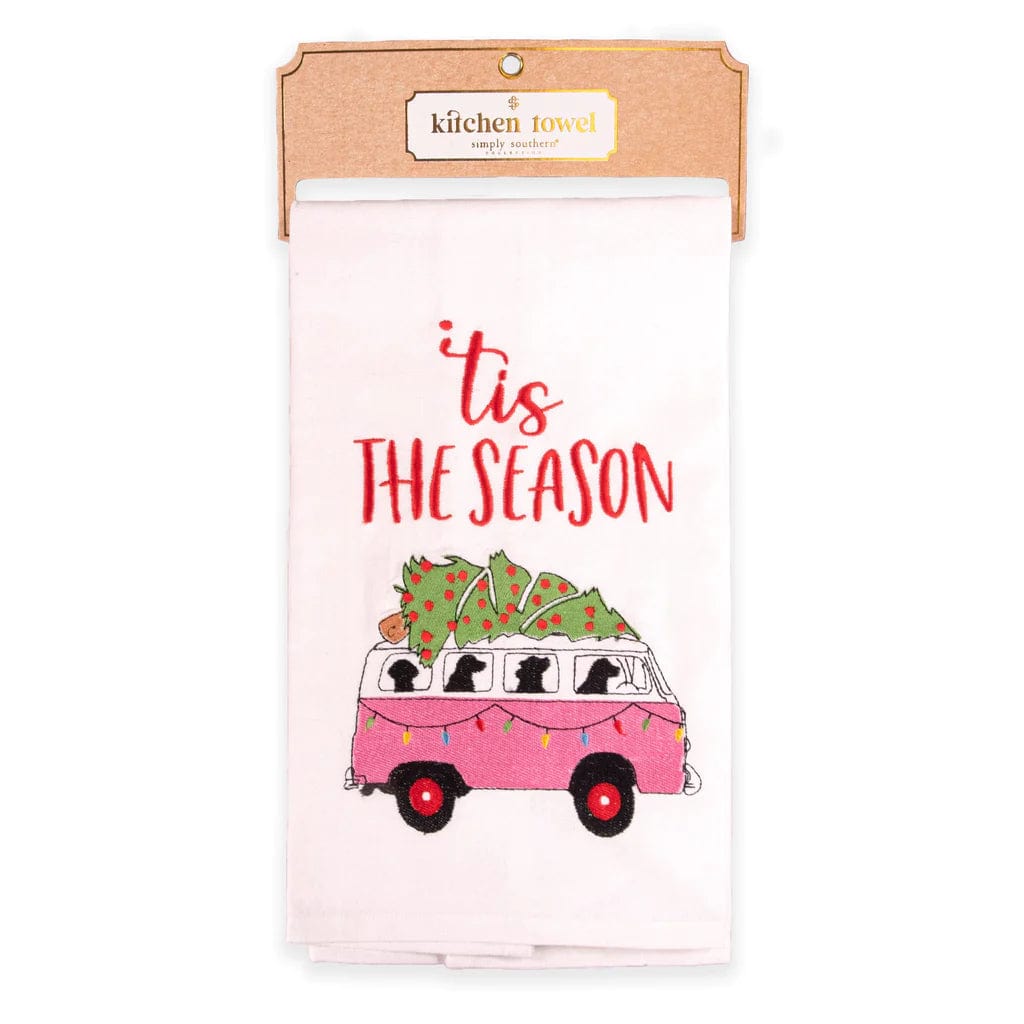 The Royal Standard Coolie - Can - Drink Tis The Season Simply Southern Christmas Towel