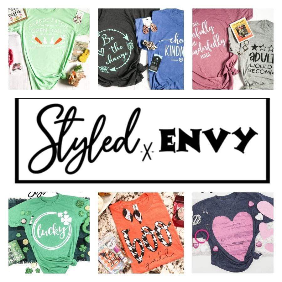 Envy Stylz Boutique Subscription Box Styled X Envy Monthly Subscription