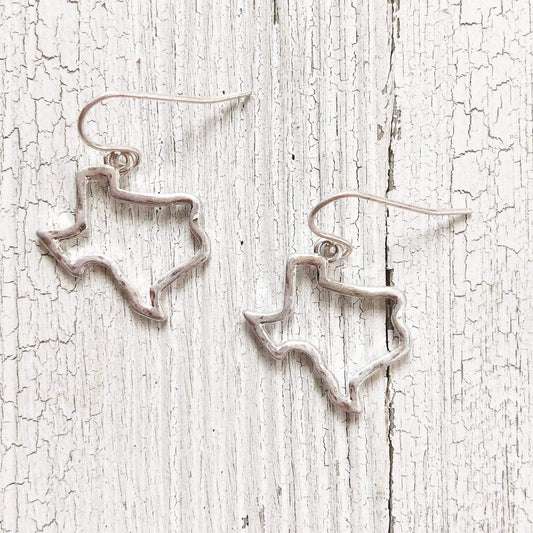 Envy Stylz Boutique Women - Accessories - Necklace Silver Texas Dangle Earrings