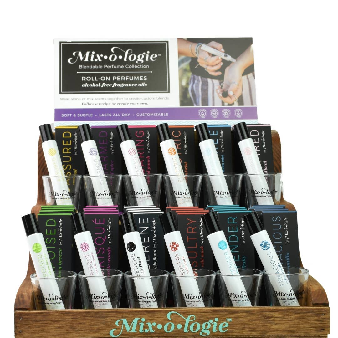 Mixologie Perfume Pre-Pack 1 (Fragrance Bar Display)