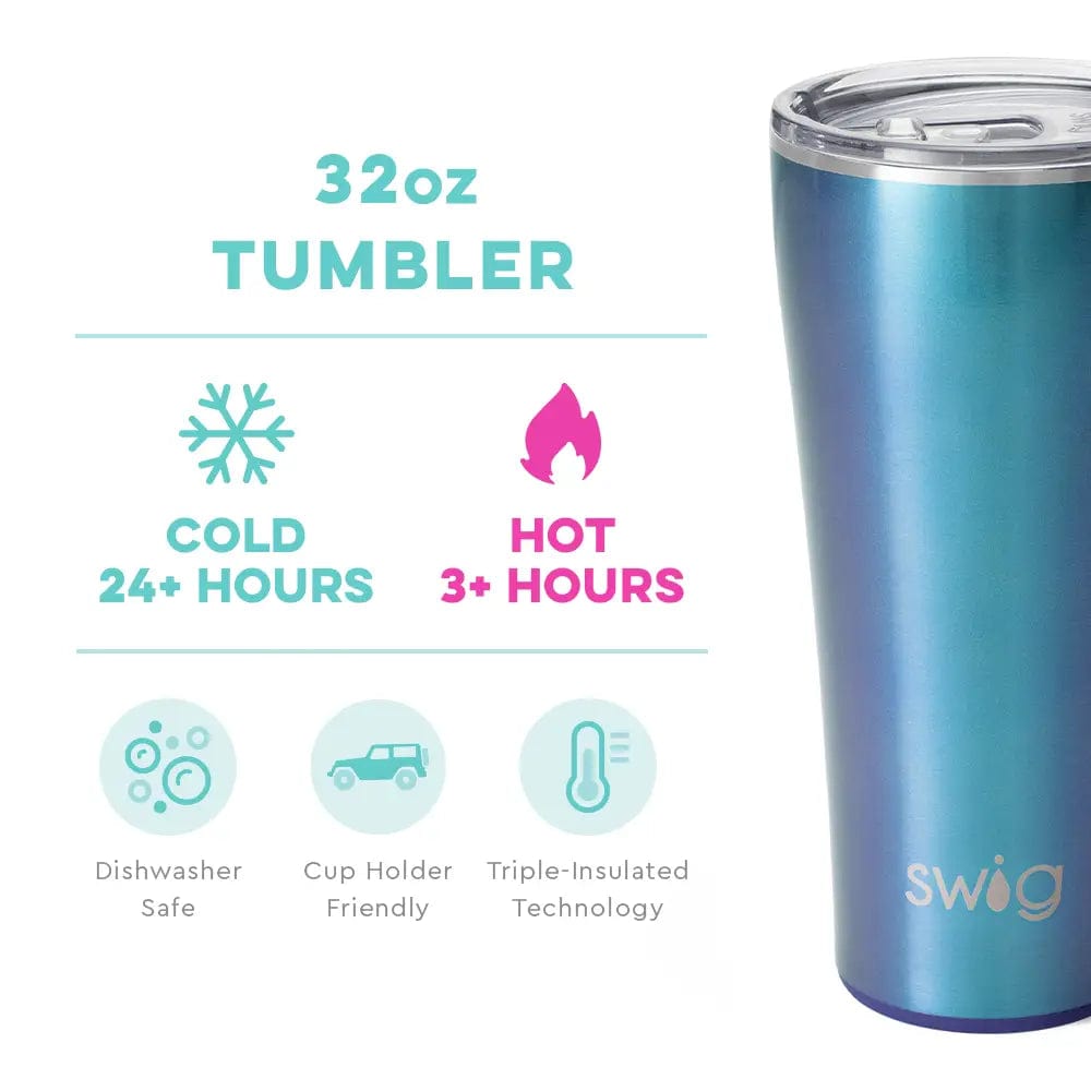 Swig Tumbler Shimmer Mermazing Tumbler 32oz