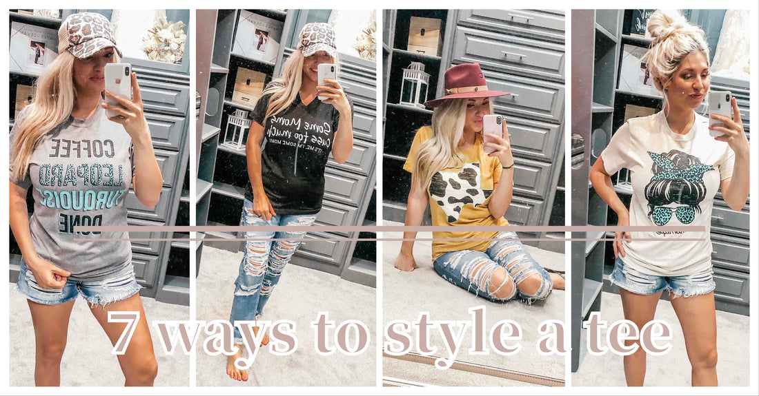 7 Awesome Ways to Style Your Favorite Graphic Tee