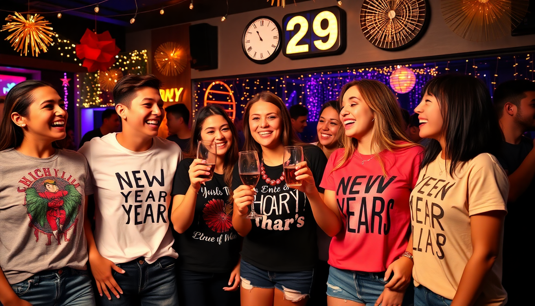 Elevate Your New Year's Eve Style with Envy Stylz Boutique's Trendy Graphic Tees