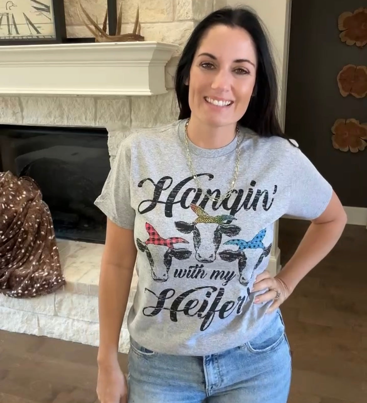 Hangin’ With My Heifers Graphic Tee