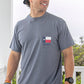 Burlebo Women - Apparel - Shirts - T-Shirts Burlebo Texas Dog Flag Graphic Tee