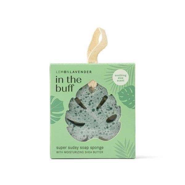 DM Merchandising Lemon Lavender In The Buff Super Sudsy Soap Sponge