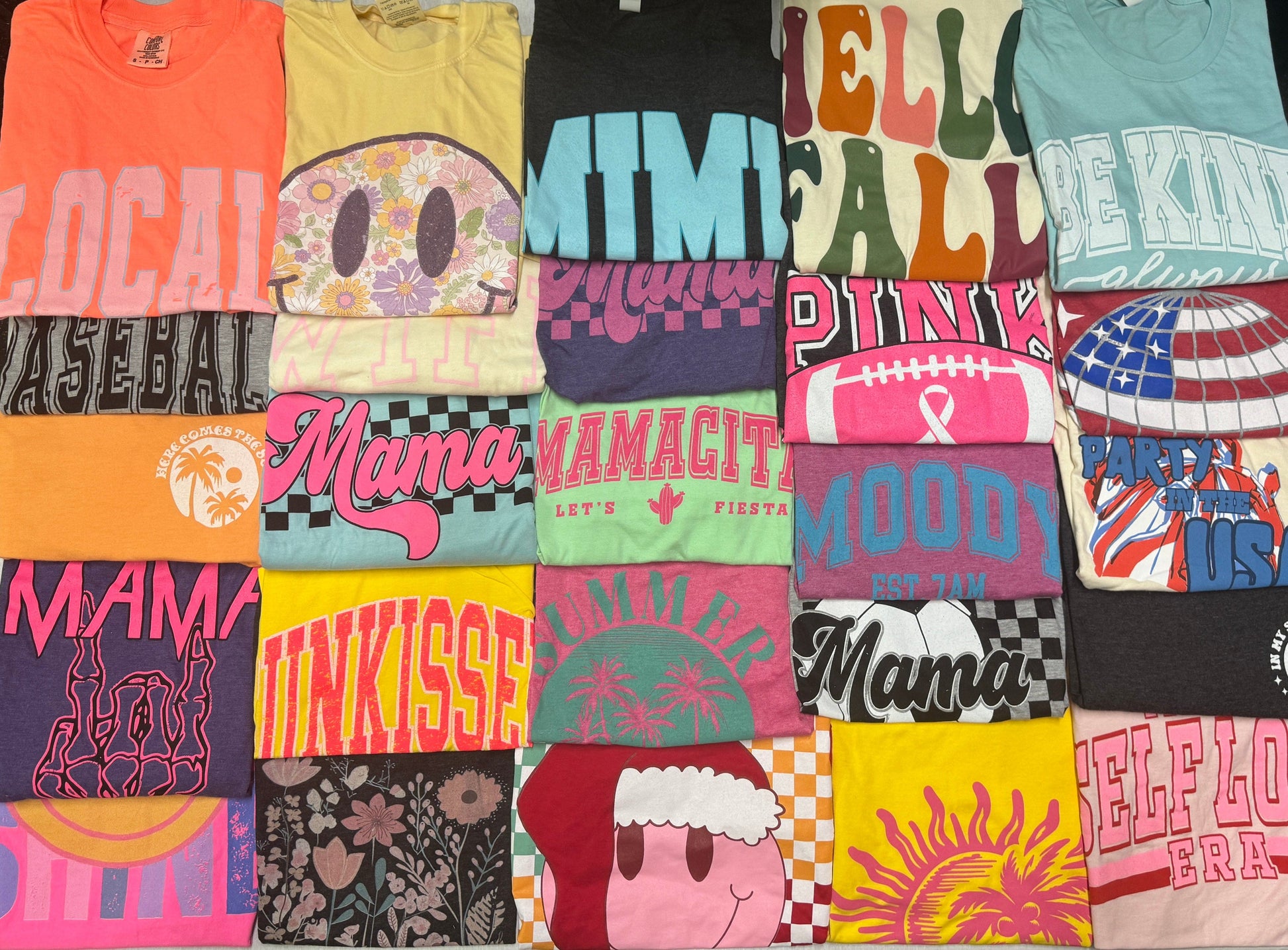 Envy Stylz Boutique Apparel & Accessories > Clothing > Shirts & Tops Surprise Graphic Tee 5 for $20