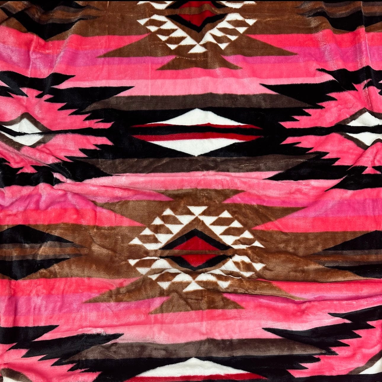 Envy Stylz Boutique Blanket Pink Valley Southwestern Oversized Blanket 82"x90"