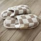 Envy Stylz Boutique Checkered Slippers