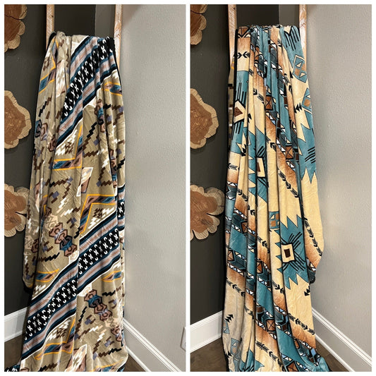 Envy Stylz Boutique Double Sided Full Size Della Blanket