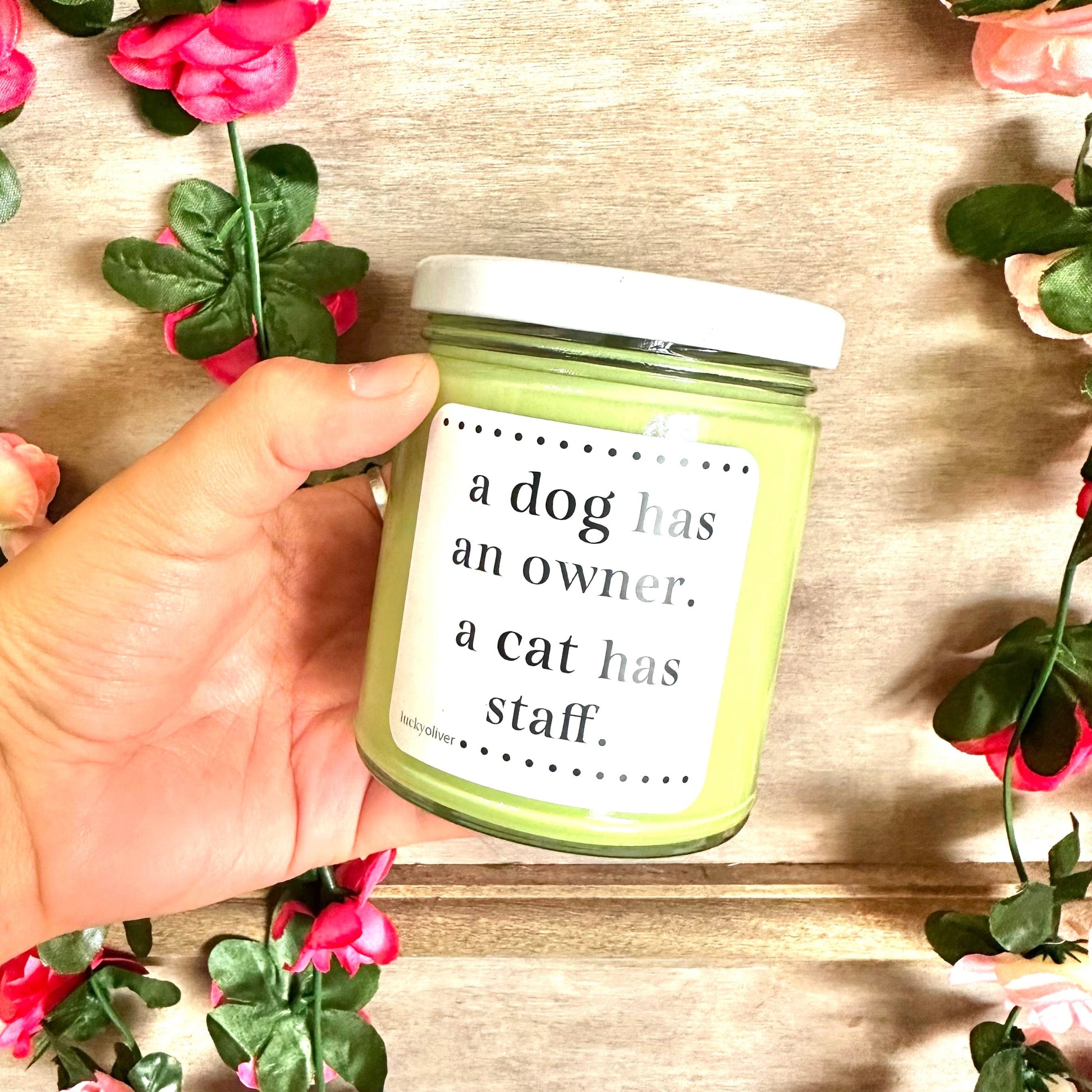 Envy Stylz Boutique Fragrance - Candle Coyer Candle - A Dog has